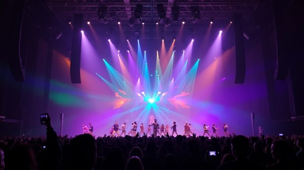 La magie du spectacle lumineux : quand la lumière devient art vivant